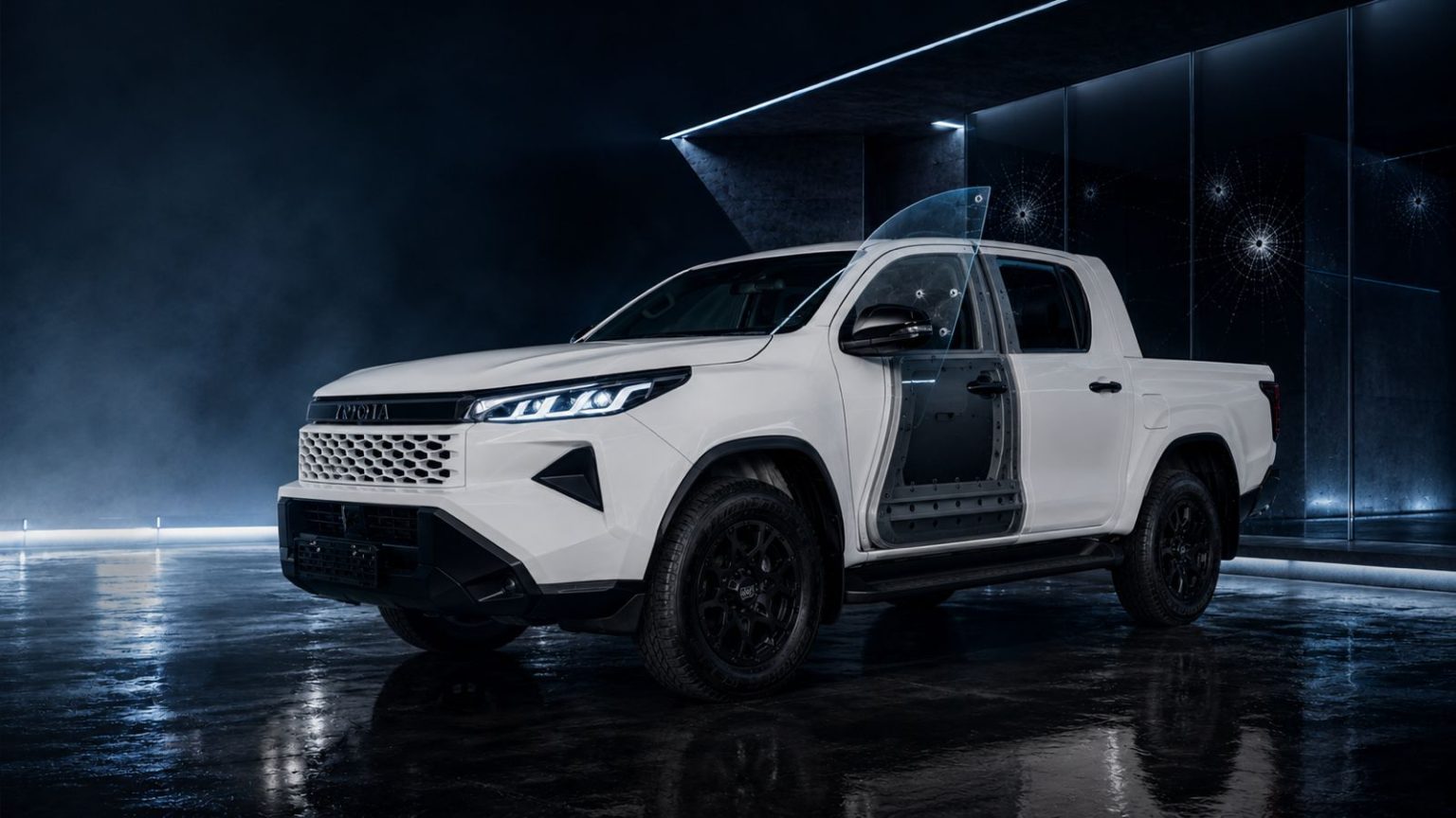 Strategic Armoured Vehicles B6 armoured double cab